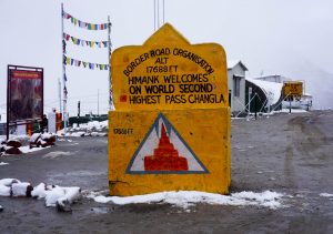 Changla Pass is The second highest Motorable Mountain Road In The World