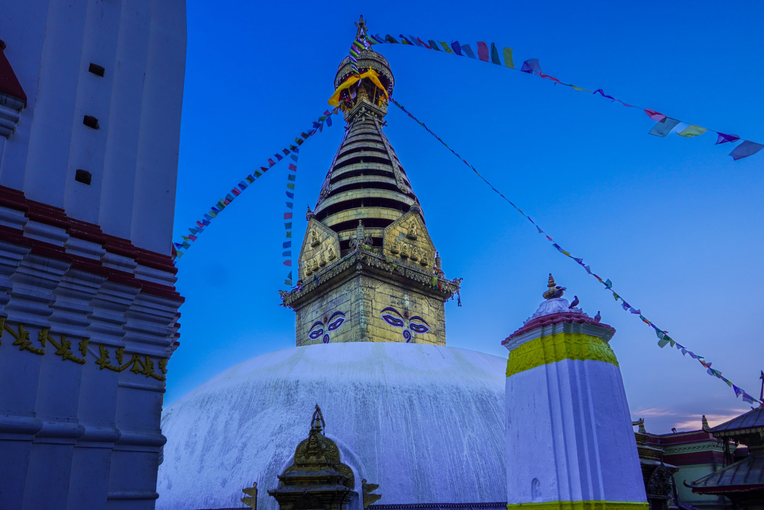 Swyambhunath Views: Capturing Peace Above the Valley 27 Side view of Swayambhunath