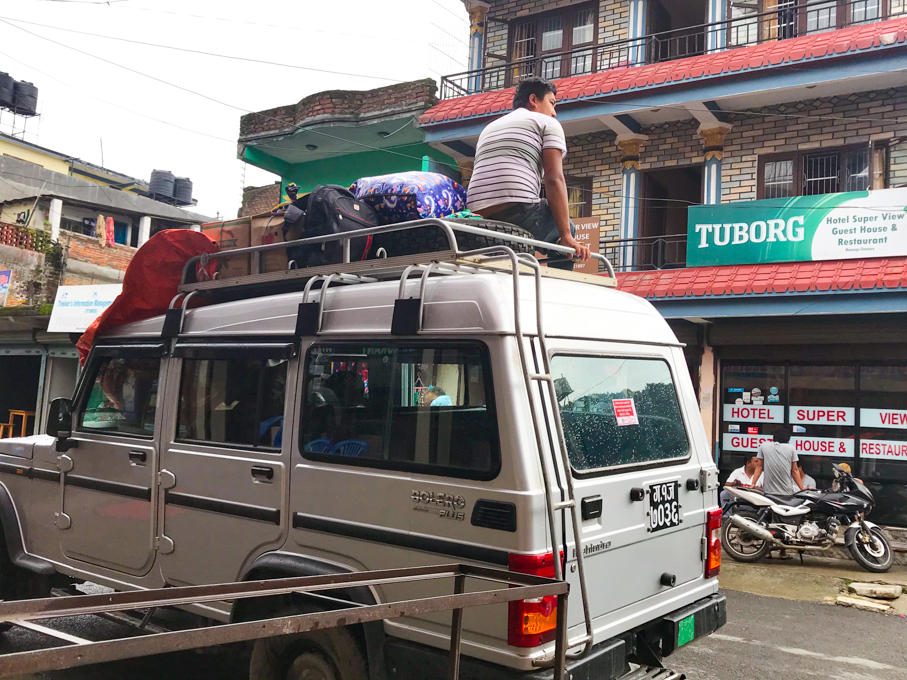Kathmandu to manang jeep ticket