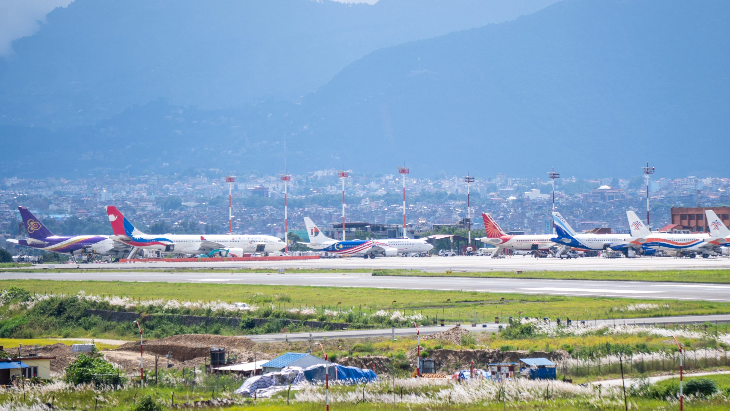 Kathmandu tribhuvan International airport VNKT, TIA