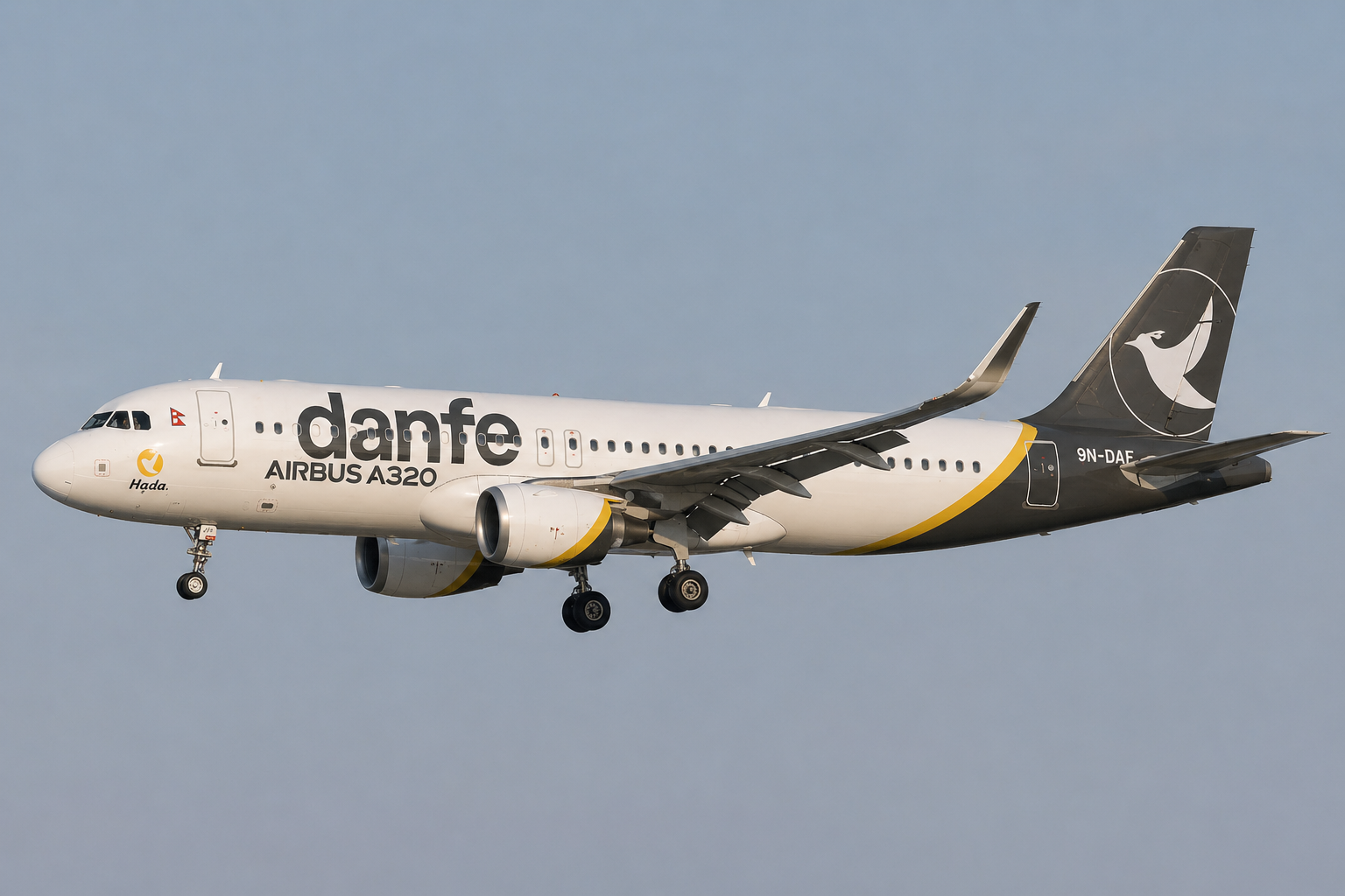 Danfe airline Airbus A320 Concept image