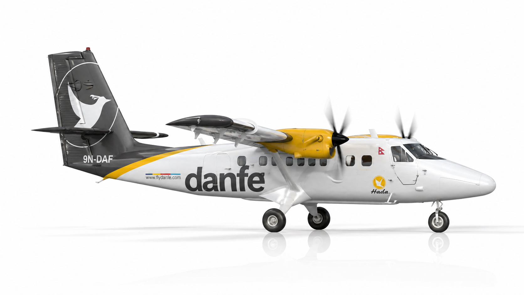 danfe airlines twinotter concept image